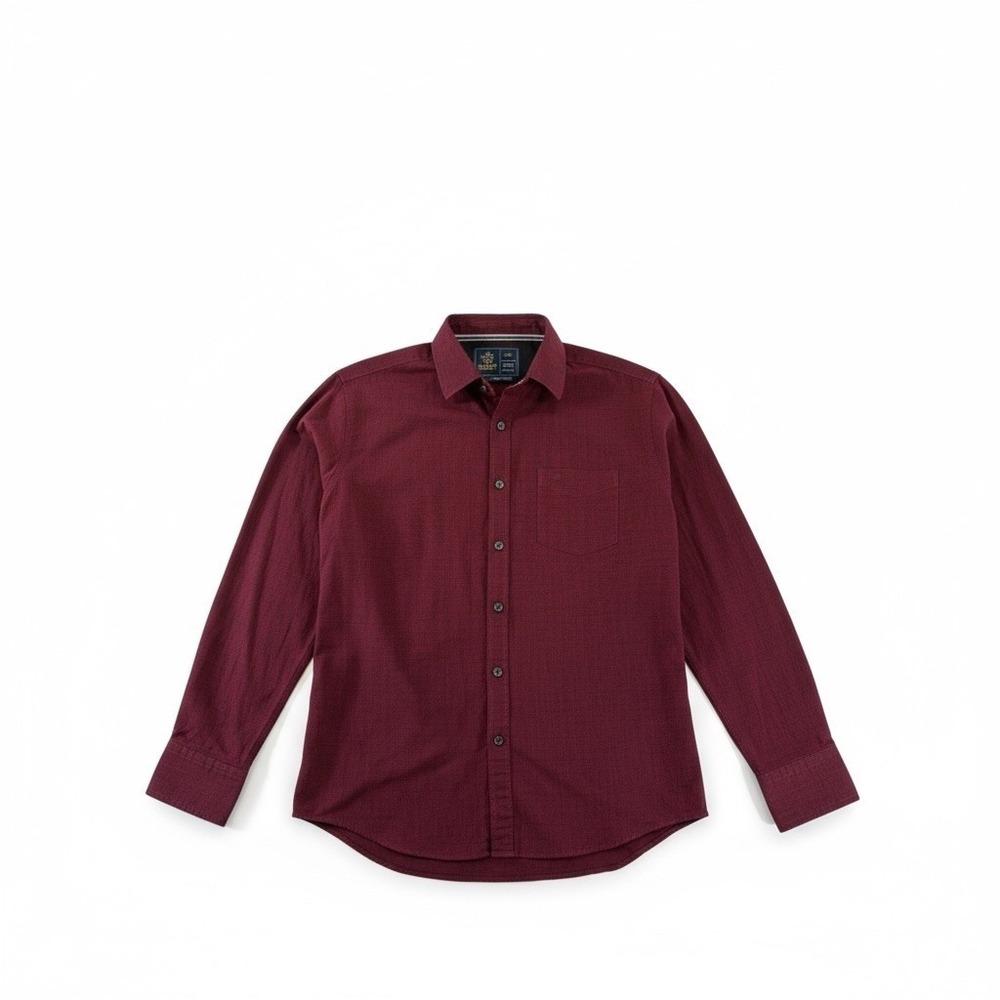 Rugby University Long Sleeve Button Up Shirt Men's Medium.